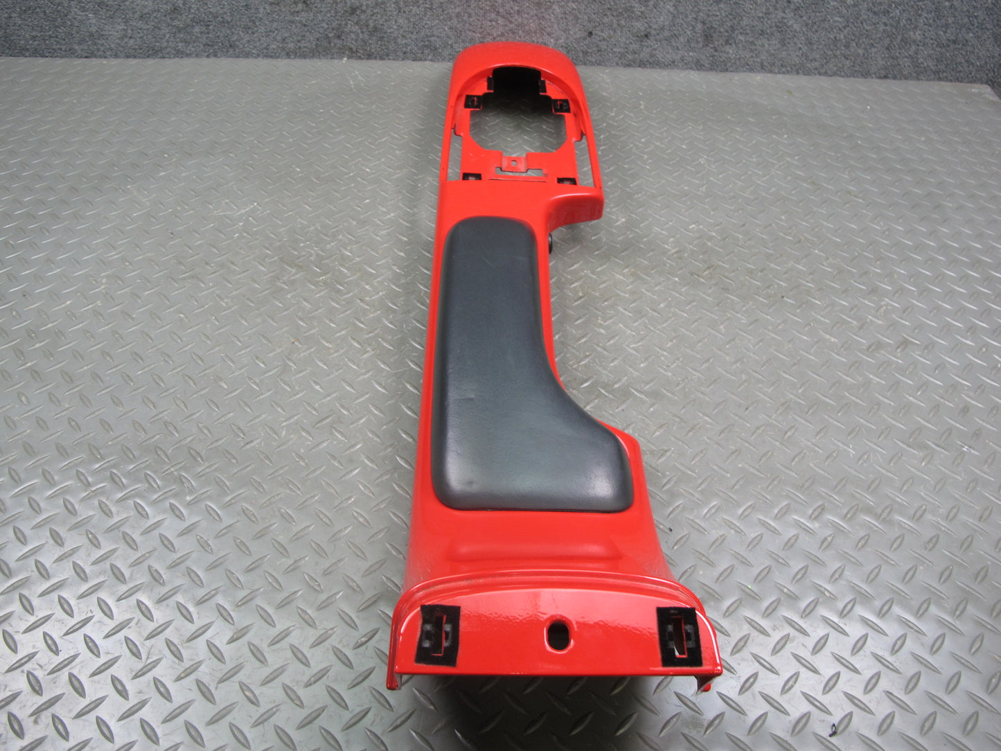 03-06 Chevrolet SSR A/T Center Console Trim Cover Panel RED w Armrest OEM