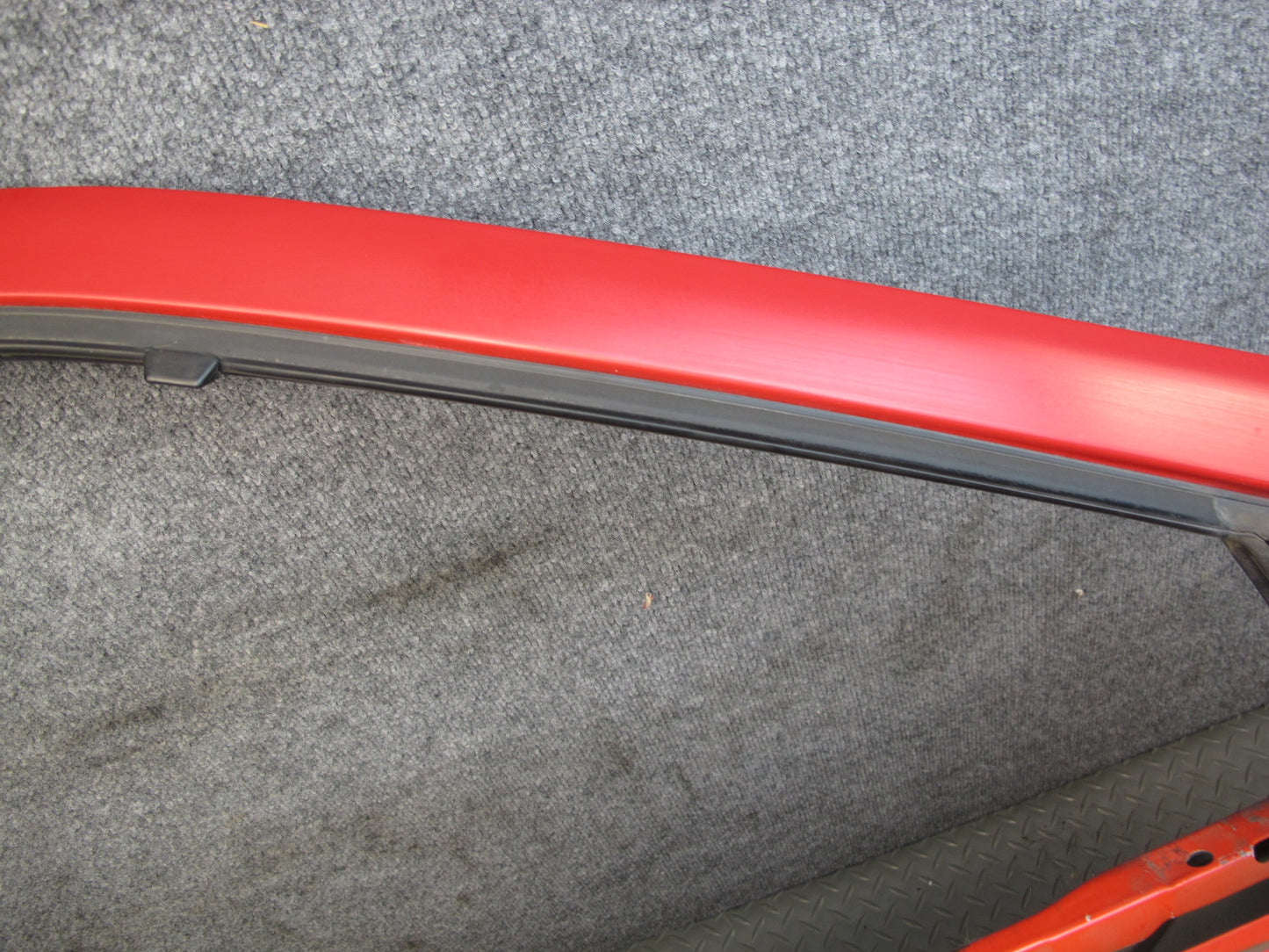 86-88 Mazda RX7 FC3S Coupe Right Passenger Door Shell Panel RED OEM