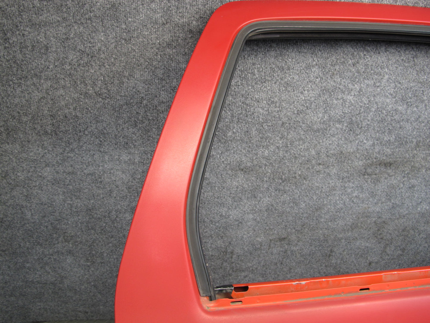 86-88 Mazda RX7 FC3S Coupe Right Passenger Door Shell Panel RED OEM