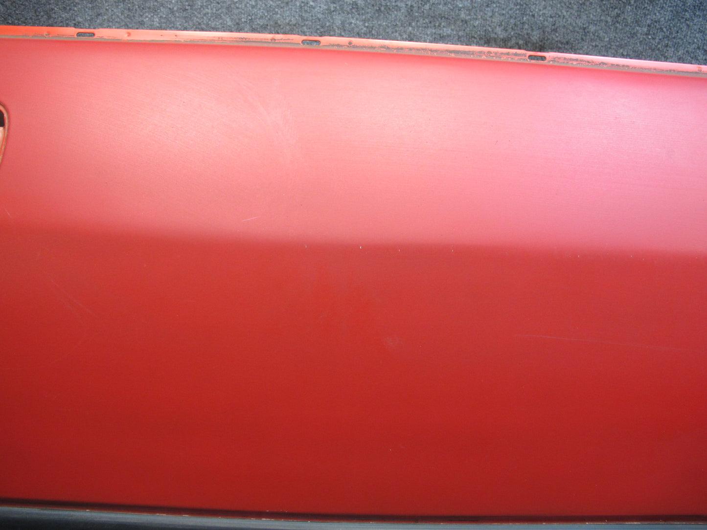 86-88 Mazda RX7 FC3S Coupe Right Passenger Door Shell Panel RED OEM