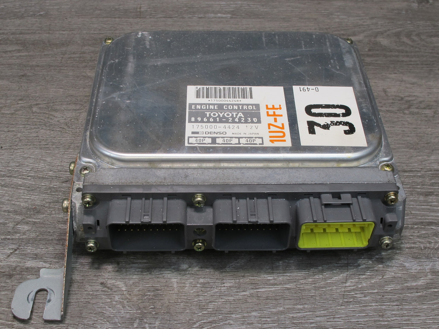 92-94 Lexus UZZ30L SC400 1UZFE Engine Control Module Unit 89661-24230 OEM