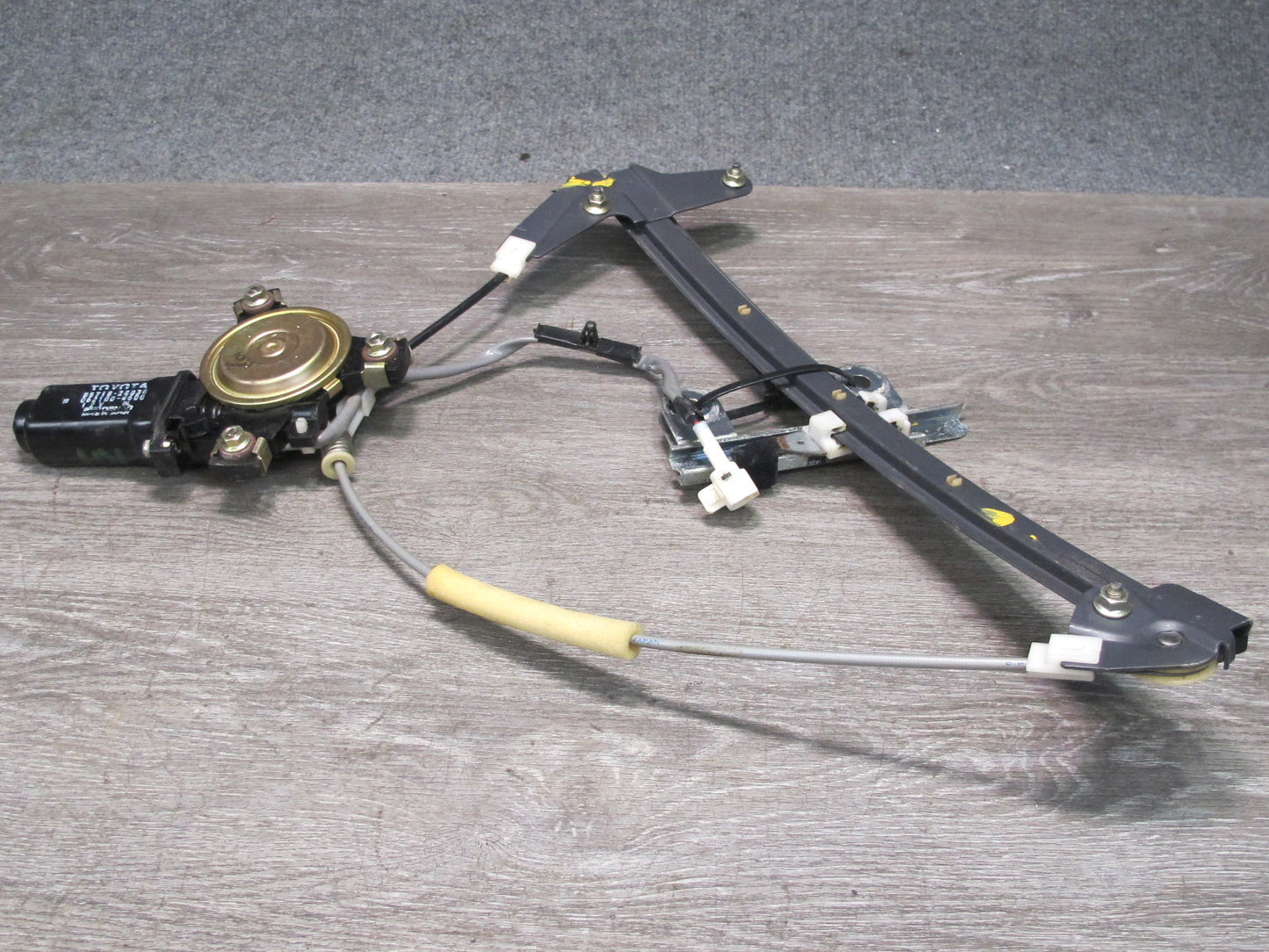 92-94 Lexus UZZ30L SC300 SC400 Right Pass Door Window Regulator w Motor OEM