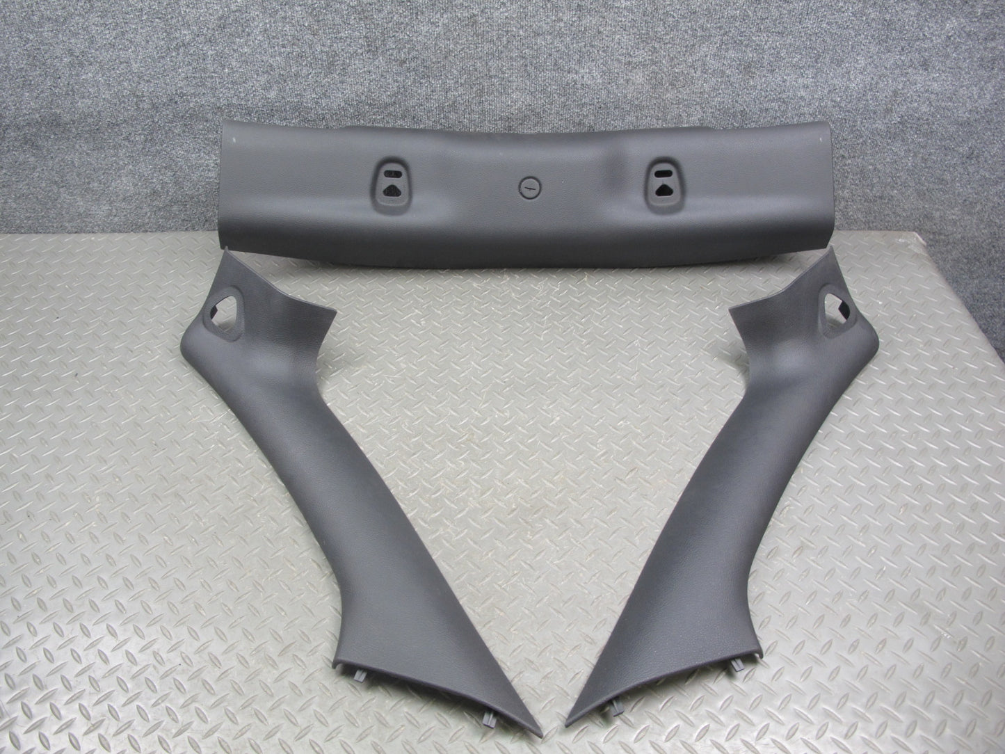 03-06 Chevrolet SSR Set of 3 Front Headliner A Pillar Trim Cover Panel OEM