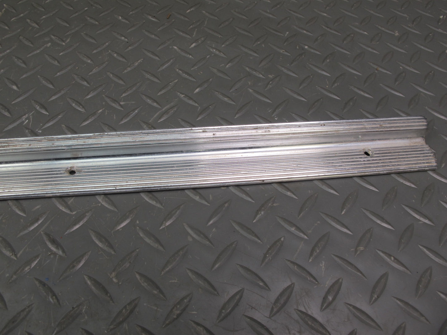77-89 BMW E24 6-SERIES Set of 2 Door Scuff Step Chrome Trim Plate Cover OEM