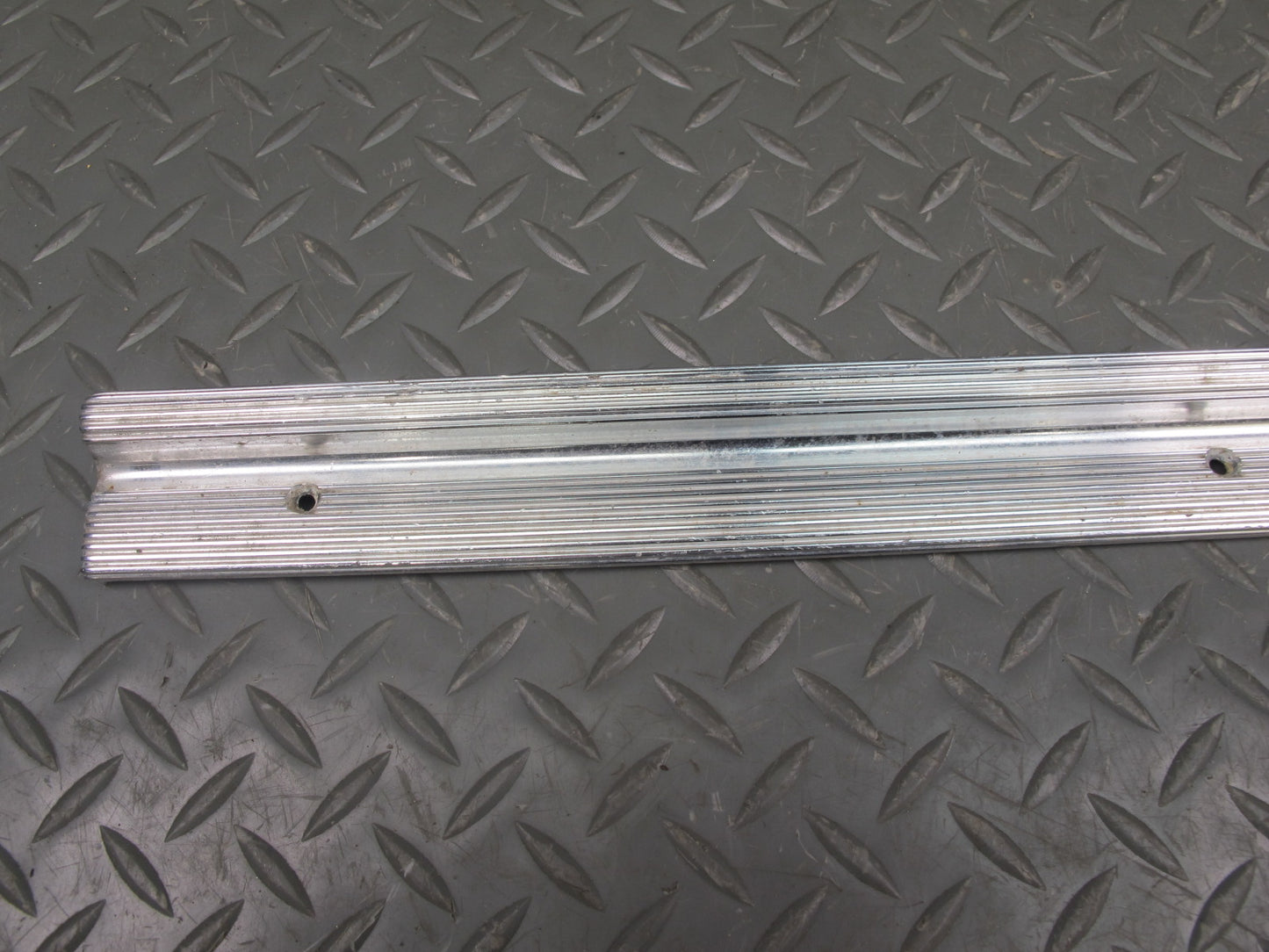 77-89 BMW E24 6-SERIES Set of 2 Door Scuff Step Chrome Trim Plate Cover OEM