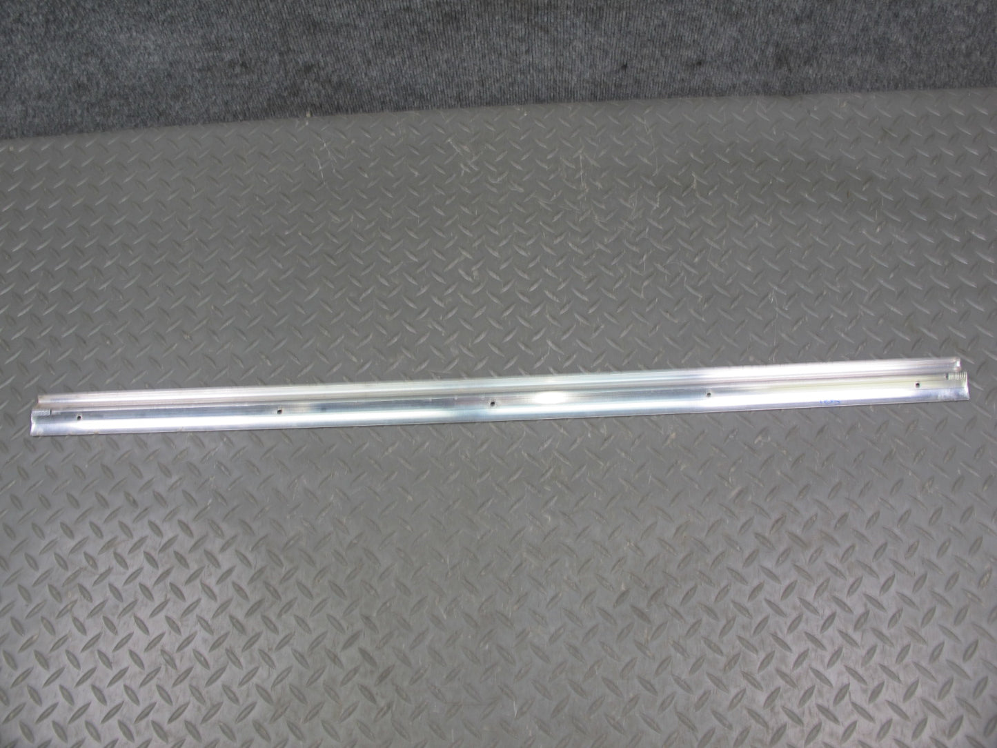 77-89 BMW E24 6-SERIES Set of 2 Door Scuff Step Chrome Trim Plate Cover OEM