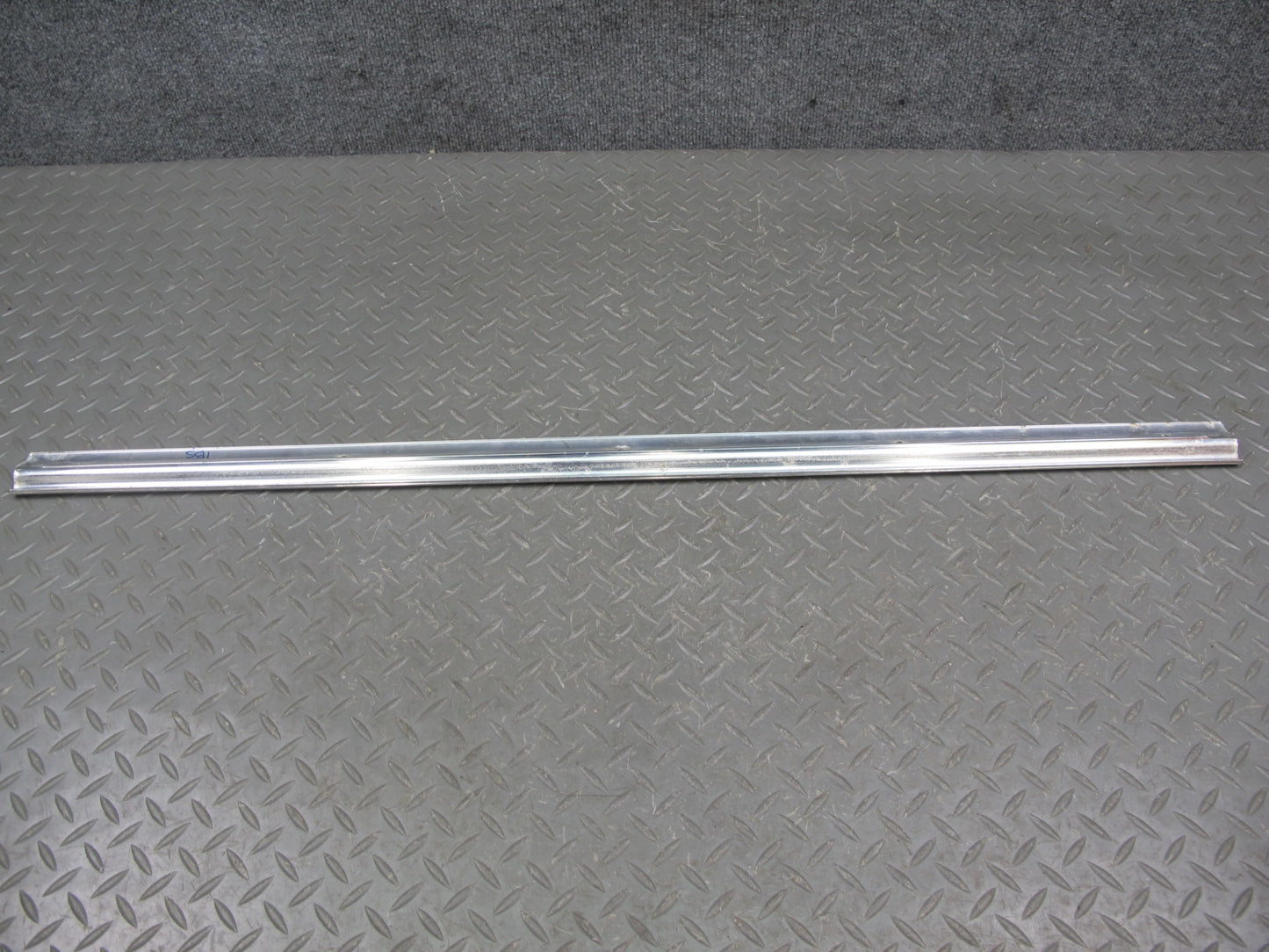 77-89 BMW E24 6-SERIES Set of 2 Door Scuff Step Chrome Trim Plate Cover OEM