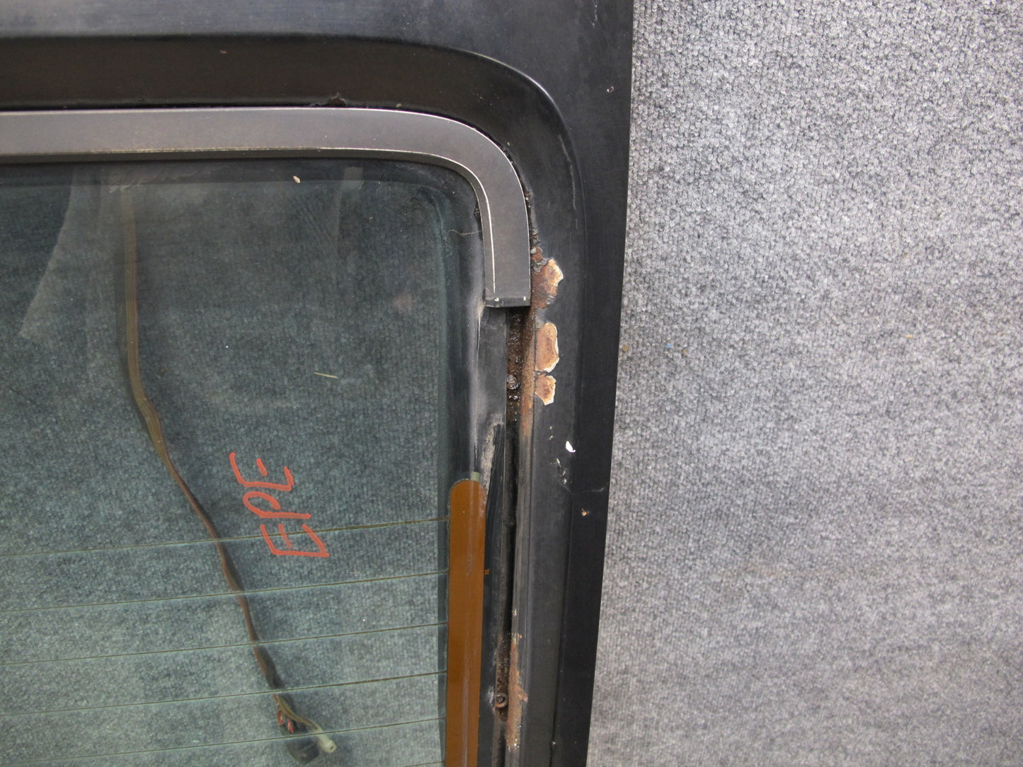 1983-1986 Porsche 928 S Rear Hatch Trunk Lid Tail Liftgate W/ Glass