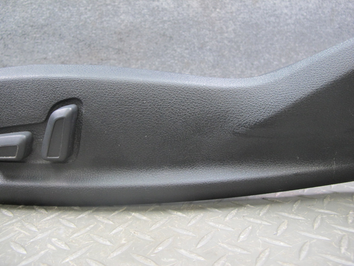 08-18 Audi 4G A7 S7 8T A5 S5 Front Left Seat Trim Cover w Switch & Lumbar OEM