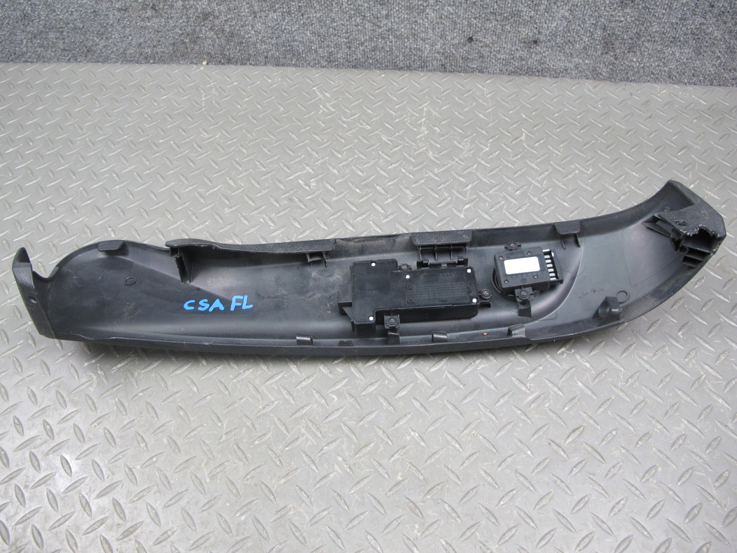 08-18 Audi 4G A7 S7 8T A5 S5 Front Left Seat Trim Cover w Switch & Lumbar OEM