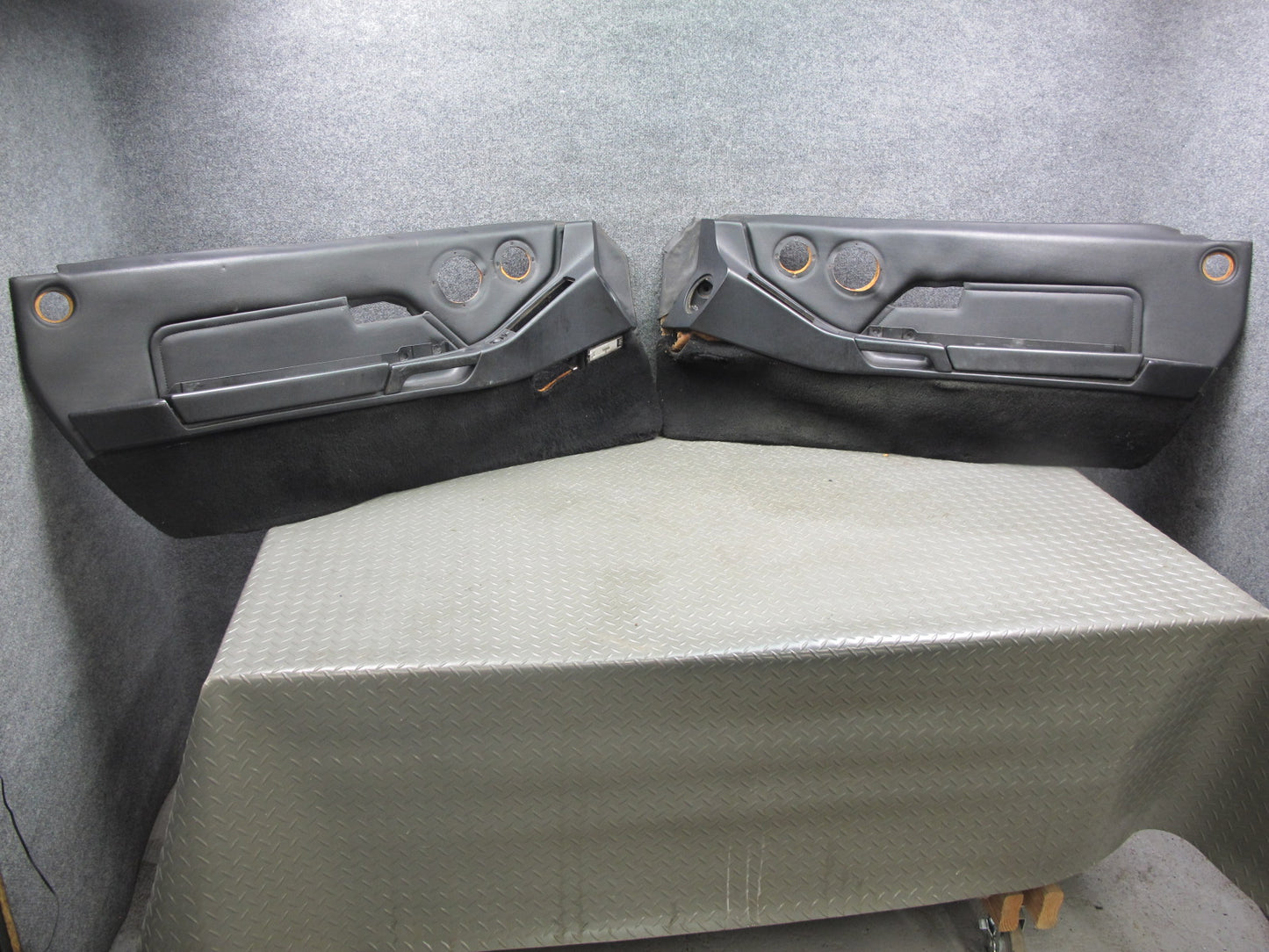 1984-1986 Porsche 928 S Right & Left Side Interior Door Panel Cover Set