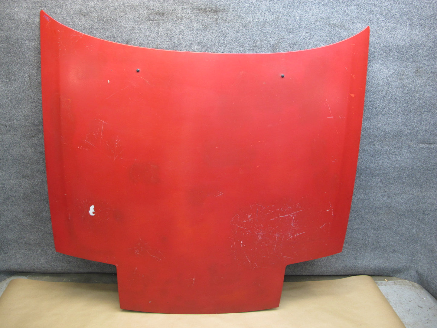 86-91 Mazda RX7 FC3S NON Turbo Front Hood Bonnet Shell Panel Cover RED OEM