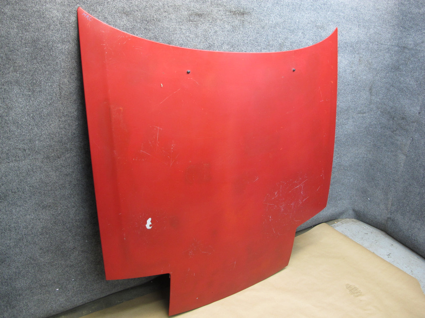 86-91 Mazda RX7 FC3S NON Turbo Front Hood Bonnet Shell Panel Cover RED OEM