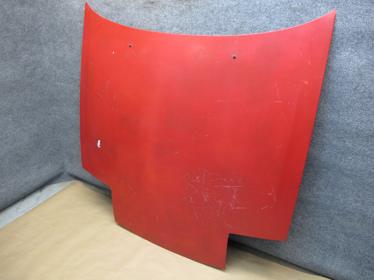 86-91 Mazda RX7 FC3S NON Turbo Front Hood Bonnet Shell Panel Cover RED OEM
