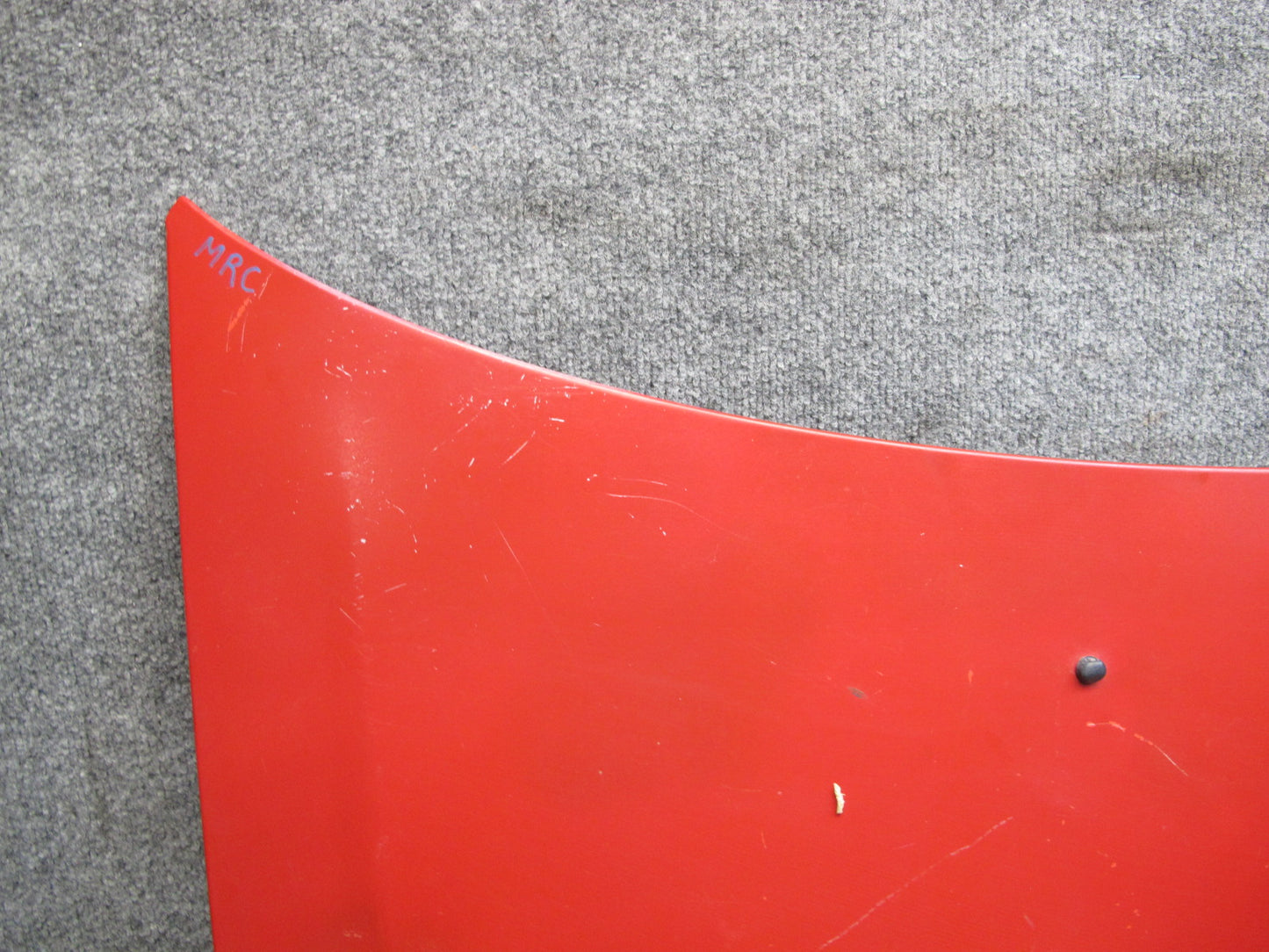 86-91 Mazda RX7 FC3S NON Turbo Front Hood Bonnet Shell Panel Cover RED OEM