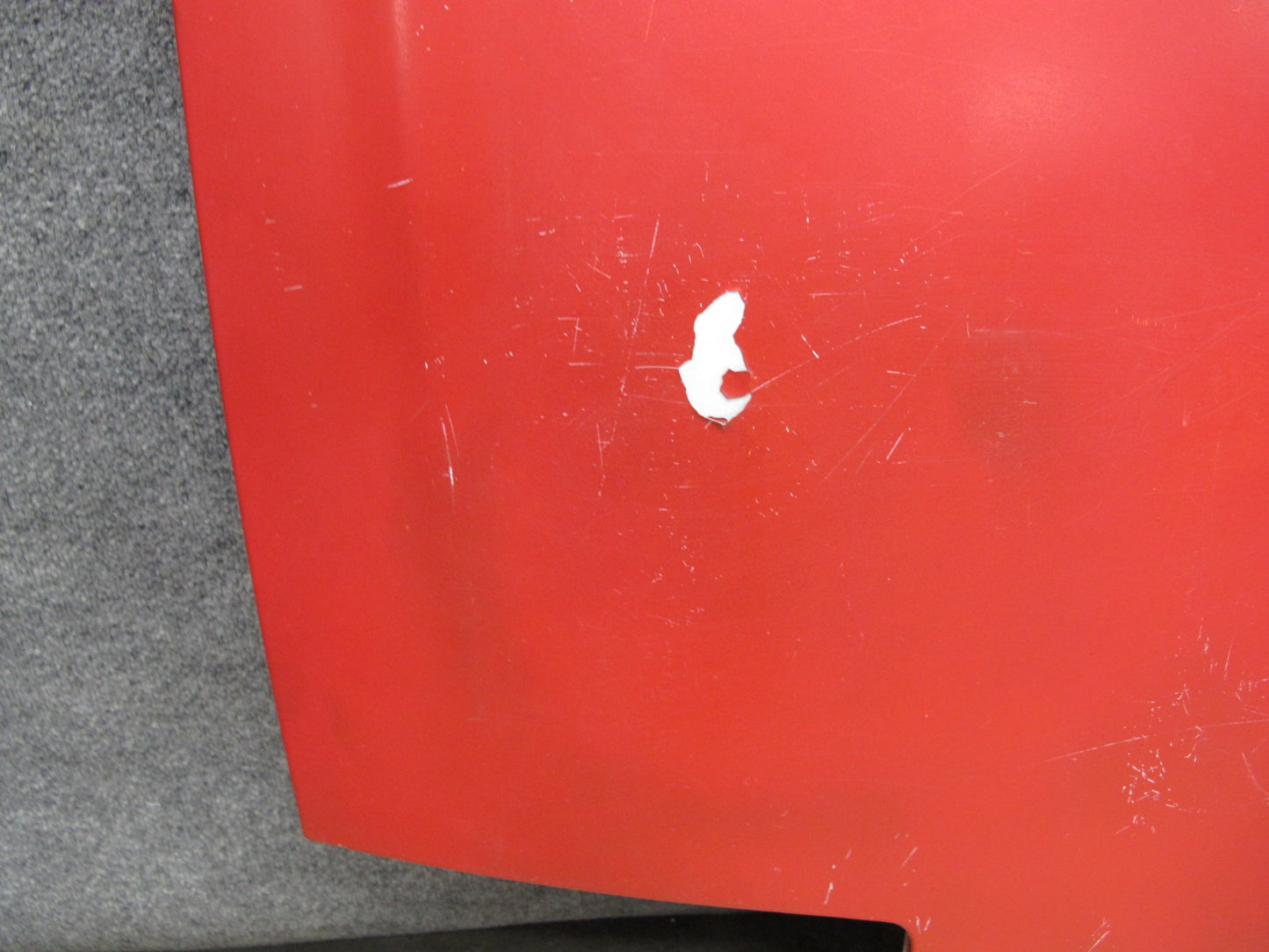 86-91 Mazda RX7 FC3S NON Turbo Front Hood Bonnet Shell Panel Cover RED OEM