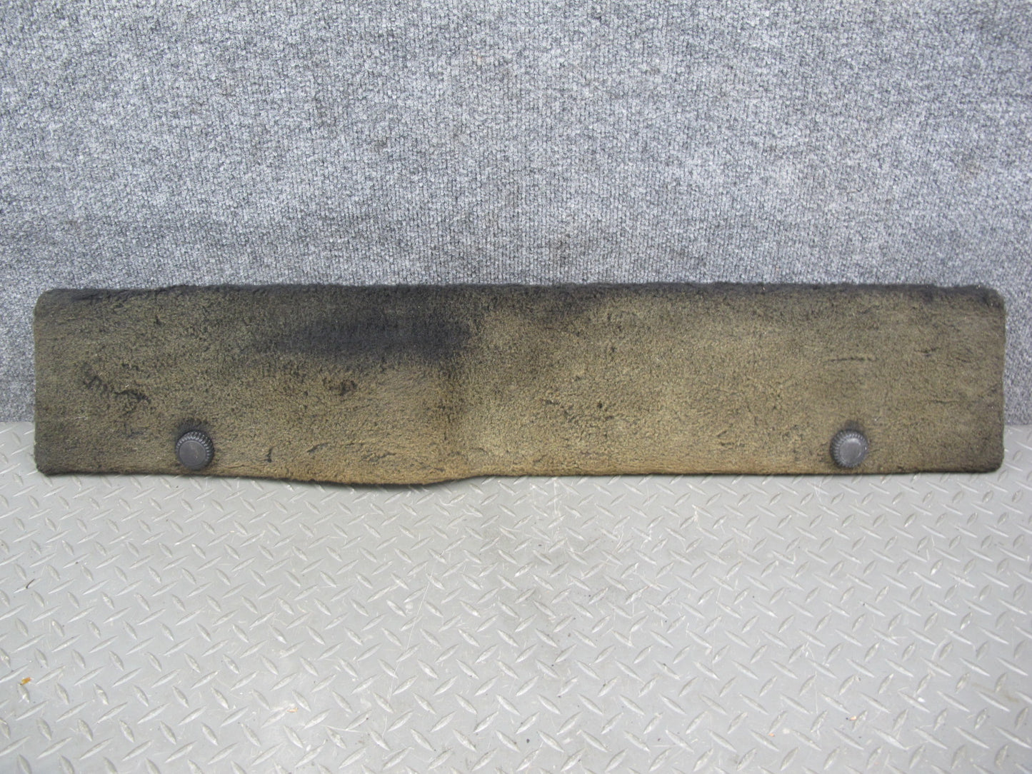 1984-1991 Porsche 928 S Rear Trunk Tool Holder Carpet Cover 92855118105