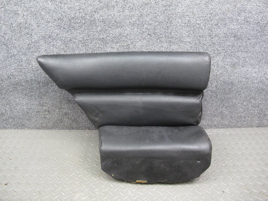 1983-1995 Porsche 928 S Rear Left Driver Side Lower Seat Cushion Leather Black