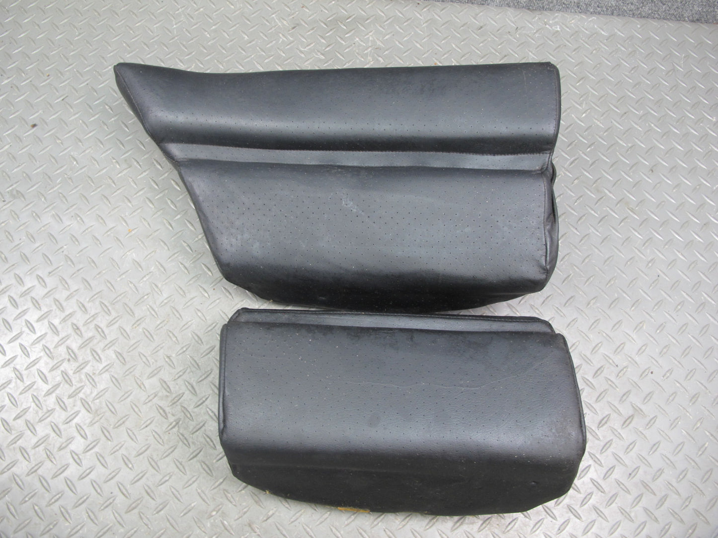 1983-1995 Porsche 928 S Rear Left Driver Side Lower Seat Cushion Leather Black