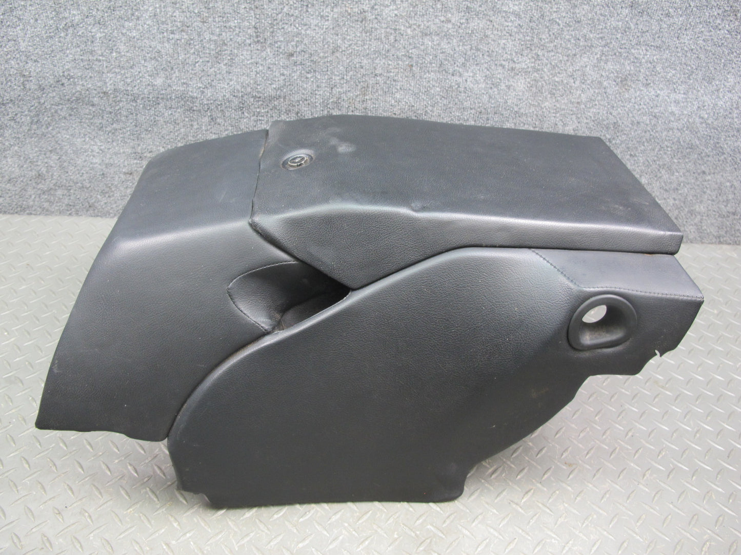 1983-1995 Porsche 928 S Rear Center Console Arm Rest Storage Compartment Black