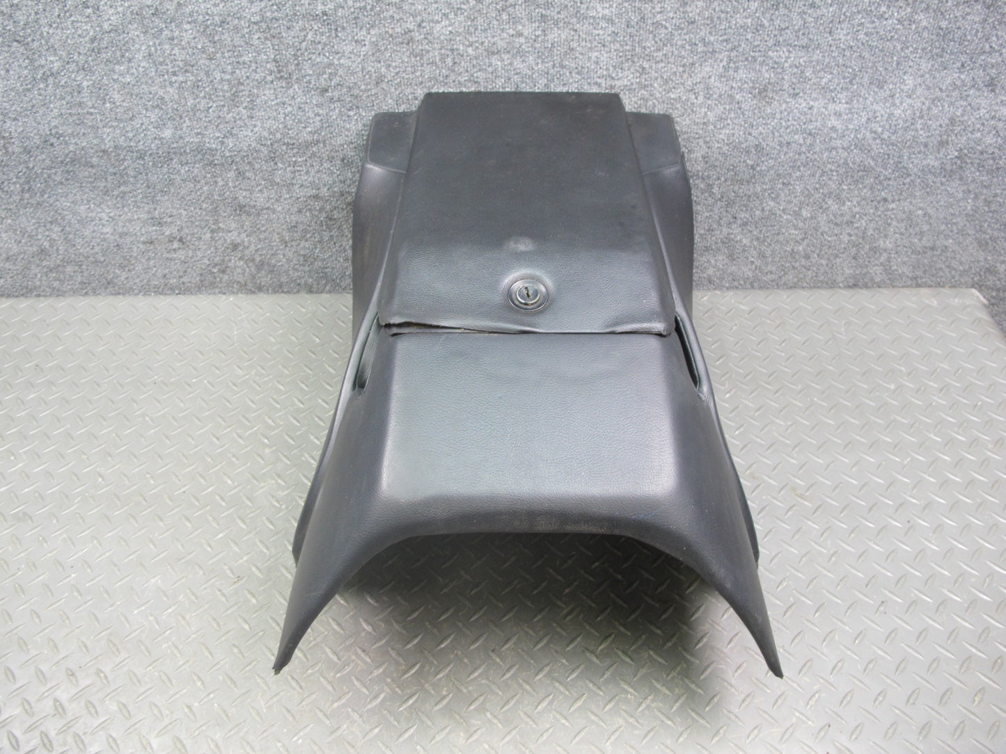 1983-1995 Porsche 928 S Rear Center Console Arm Rest Storage Compartment Black