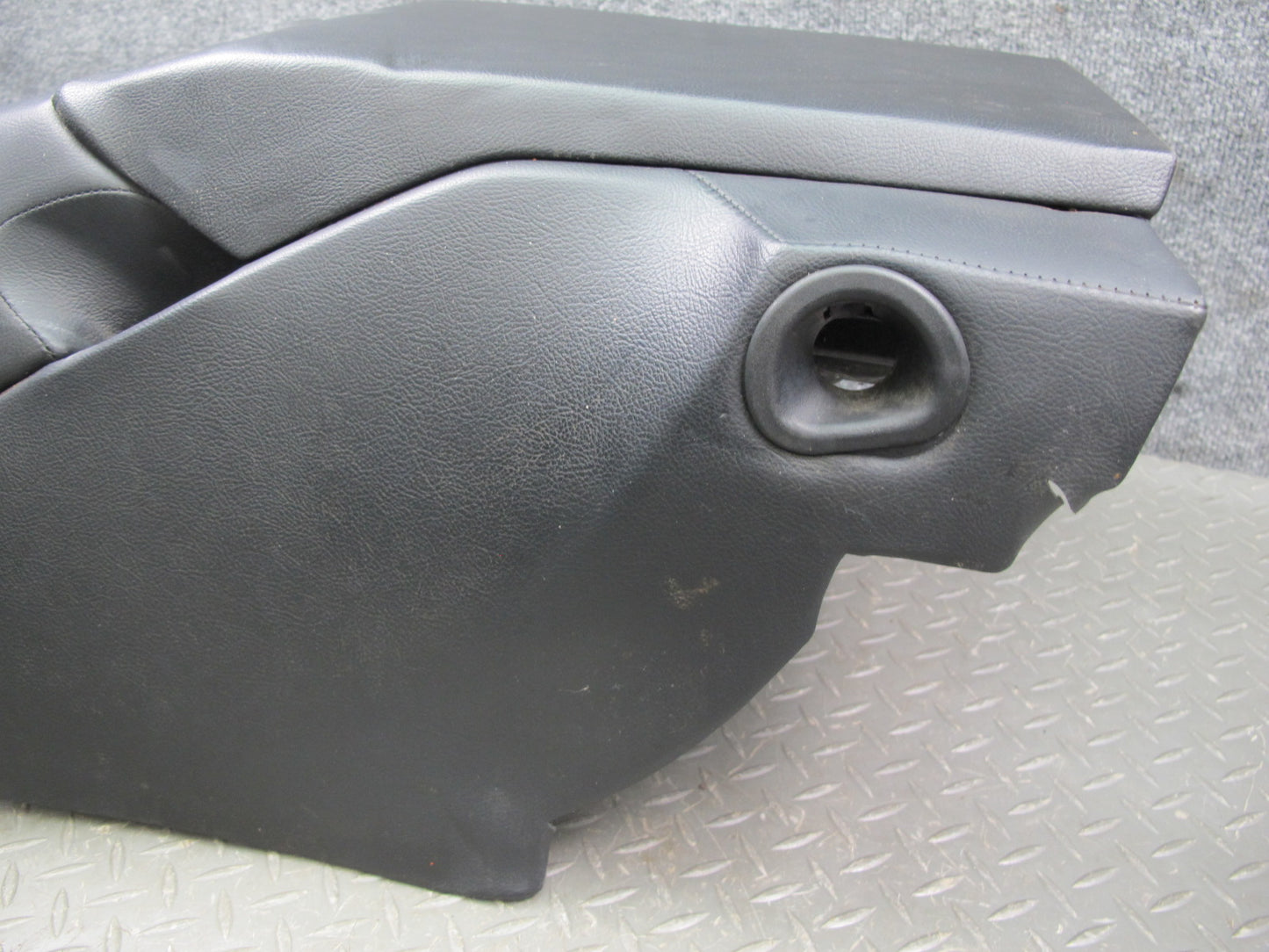 1983-1995 Porsche 928 S Rear Center Console Arm Rest Storage Compartment Black