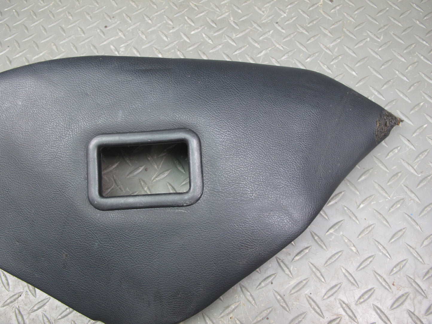 1983-1995 Porsche 928 Rear Left & Right Side Leather Seat Trim Panel Pad Set