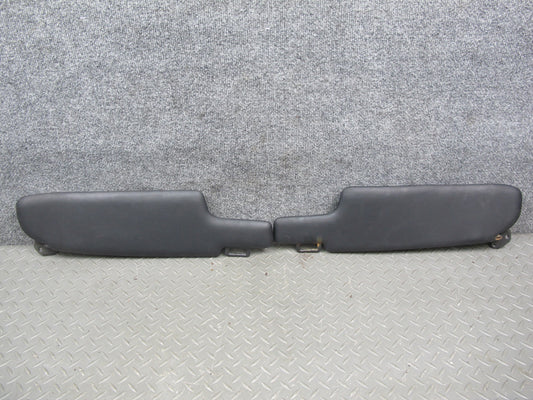 1983-1995 Porsche 928 S Front Left & Right Side Sun Visor Shade Black Set of 2