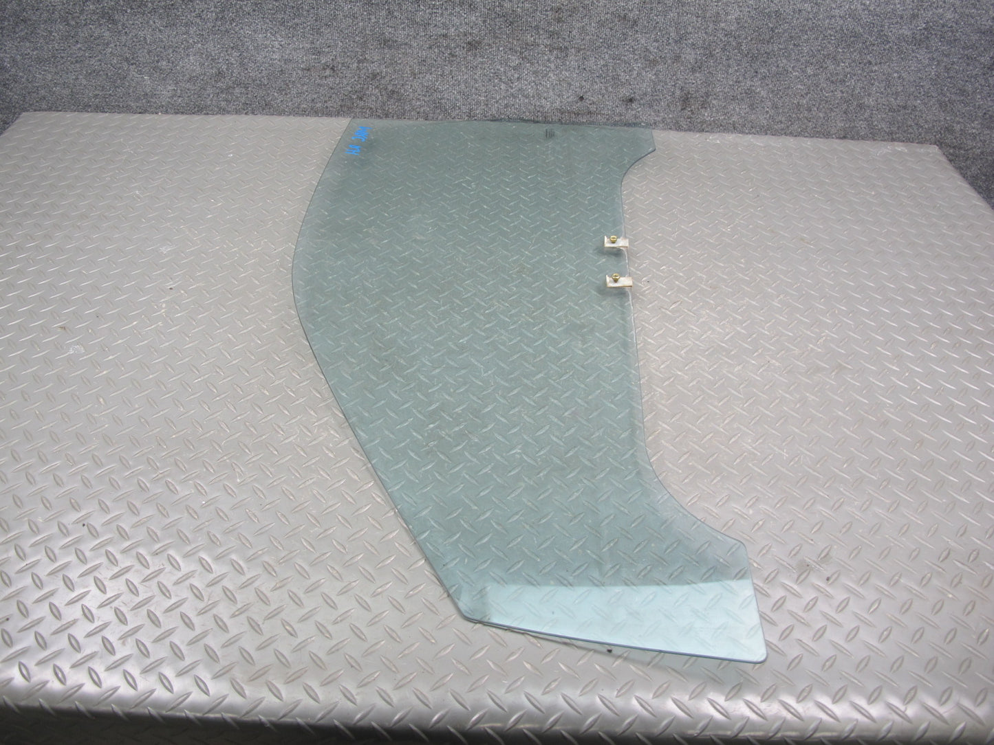 86-91 Mazda RX7 Coupe Front Right Passenger Door Glass Window OEM