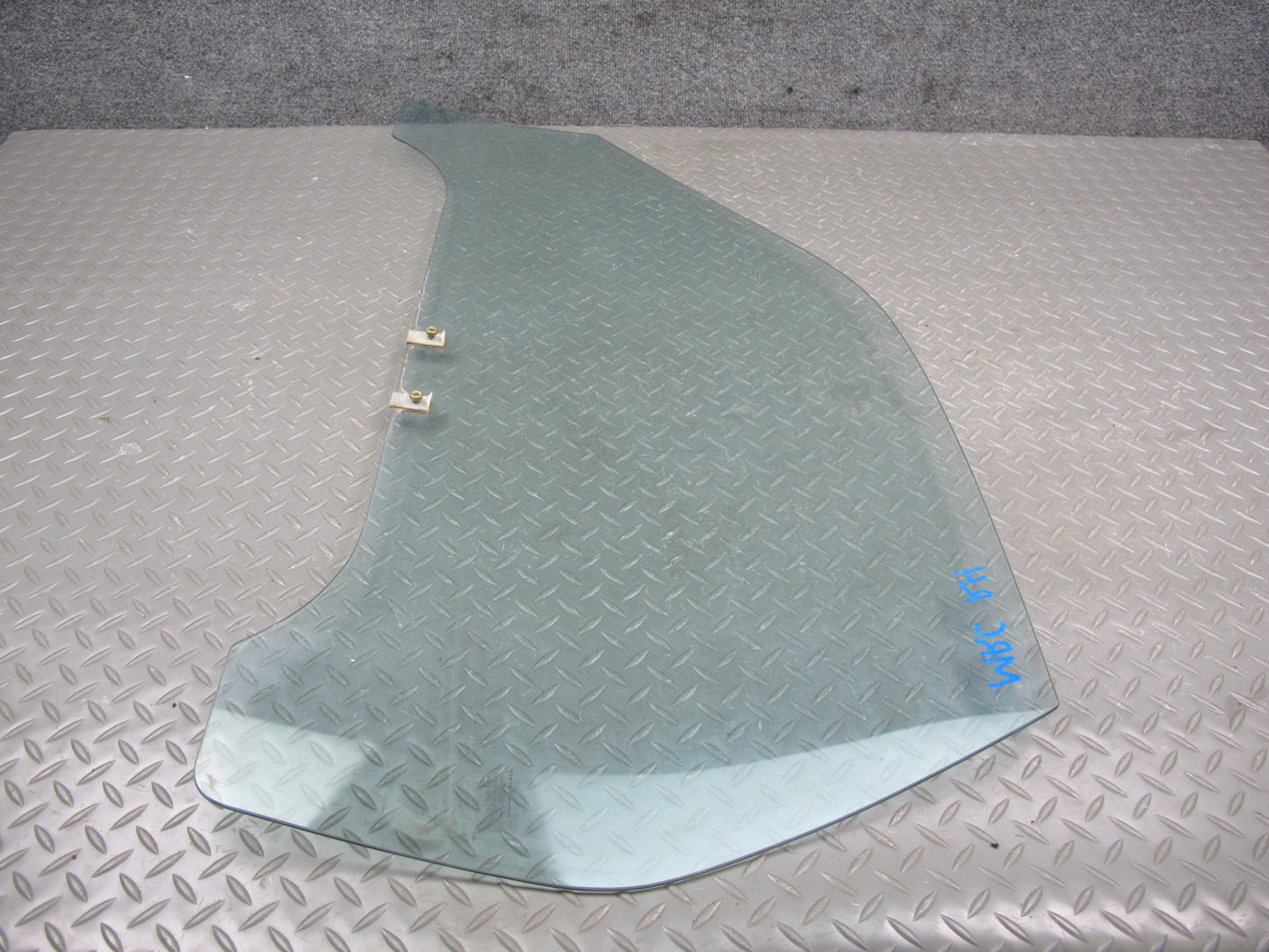 86-91 Mazda RX7 Coupe Front Right Passenger Door Glass Window OEM