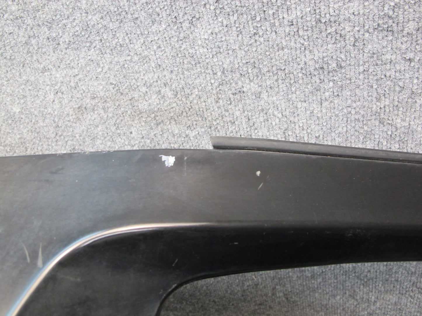 1984-1986 Porsche 928 S Rear Bumper Cover Black 92850502303