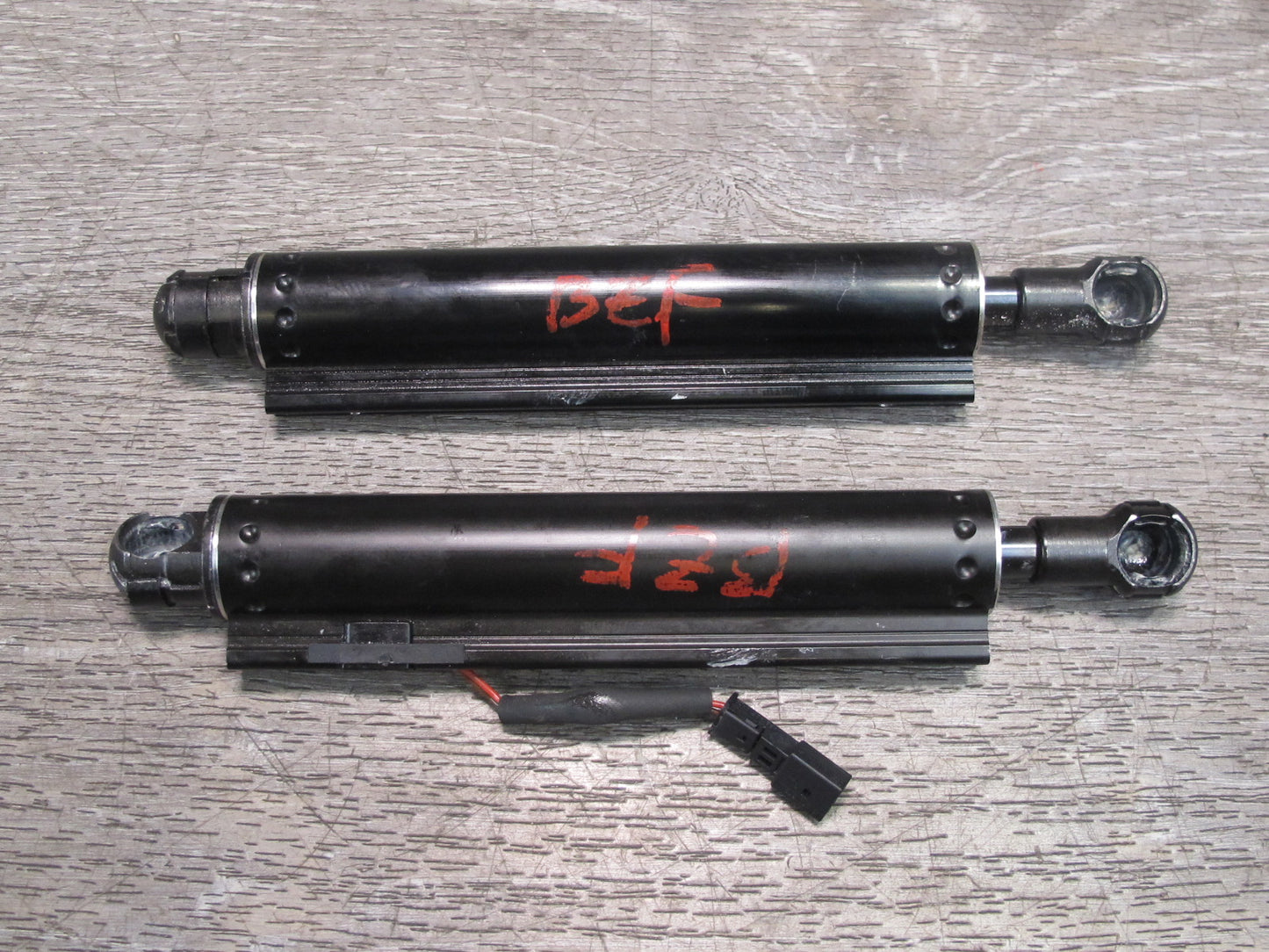 09-16 BMW E89 Z4 Convertible Hard TOP Set of 7 TOP Roof Hydraulic Cylinder OEM