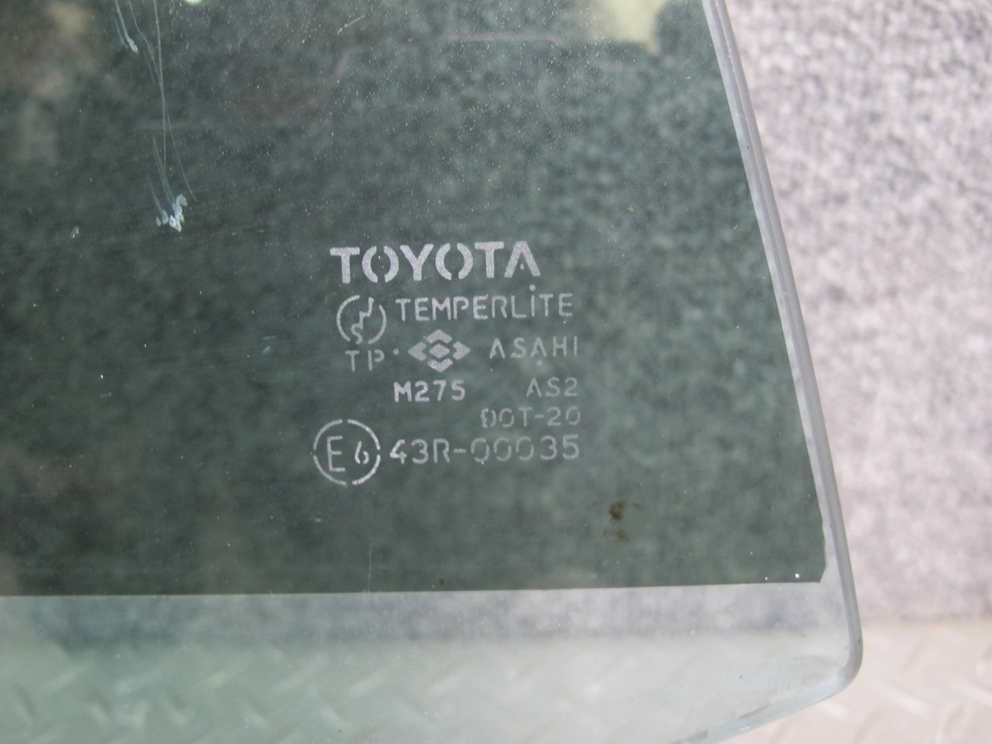 86-92 Toyota Supra MA71 Left Door Glass Window OEM