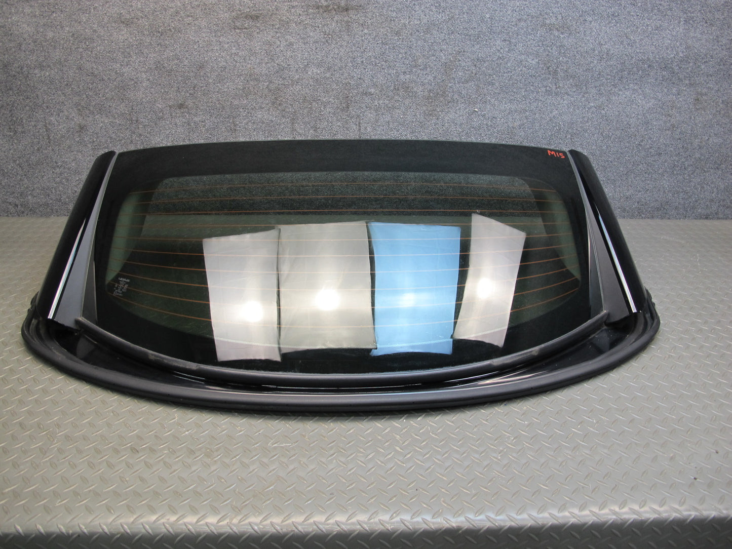 10-15 Lexus IS350 IS250 Convertible Rear Roof Back Glass Window OEM