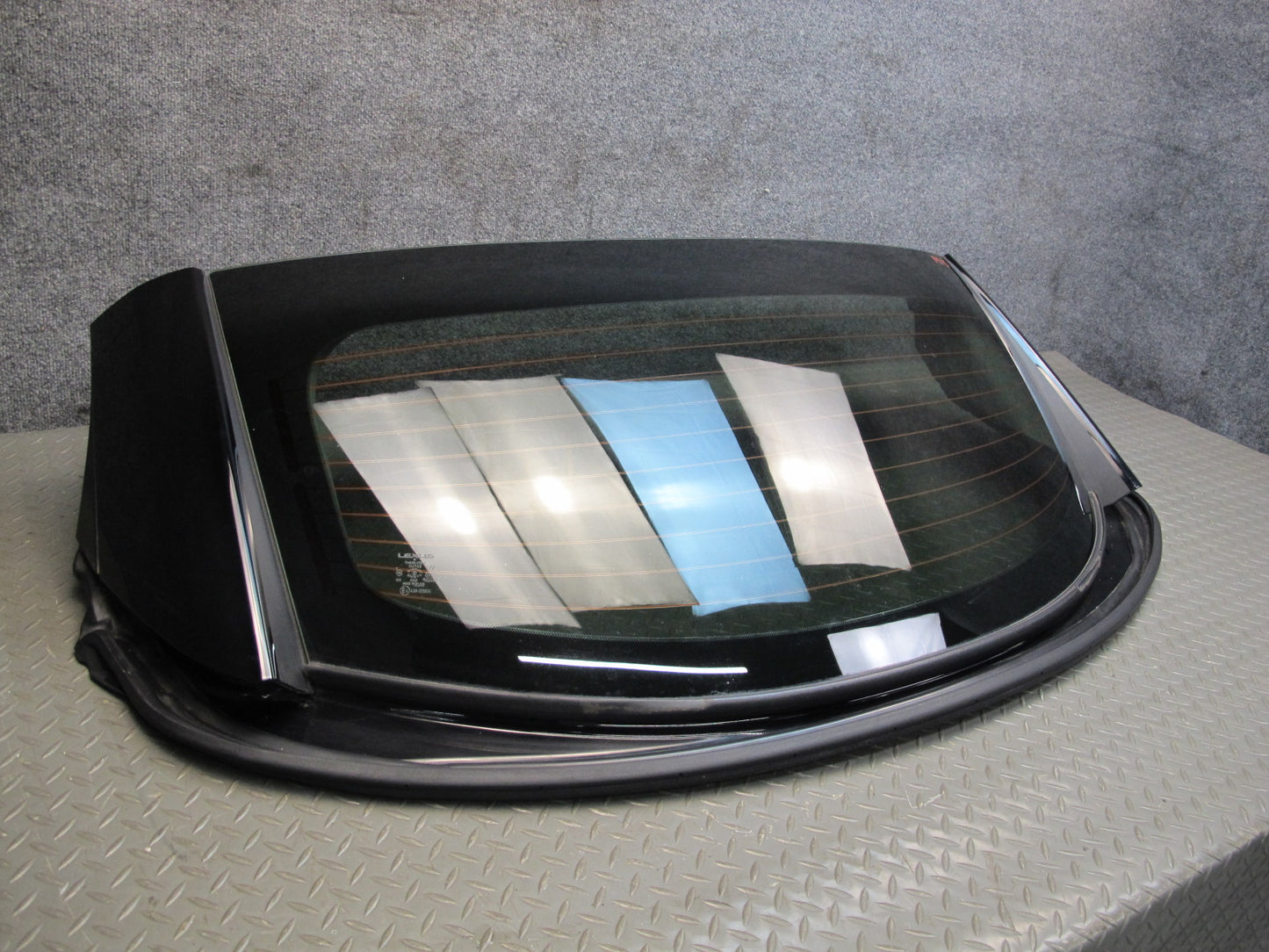 10-15 Lexus IS350 IS250 Convertible Rear Roof Back Glass Window OEM