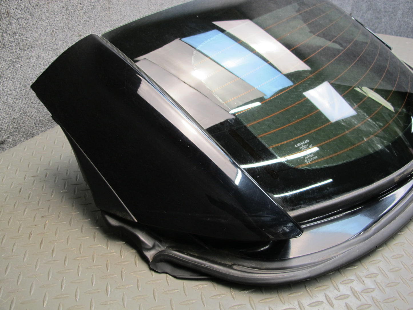 10-15 Lexus IS350 IS250 Convertible Rear Roof Back Glass Window OEM