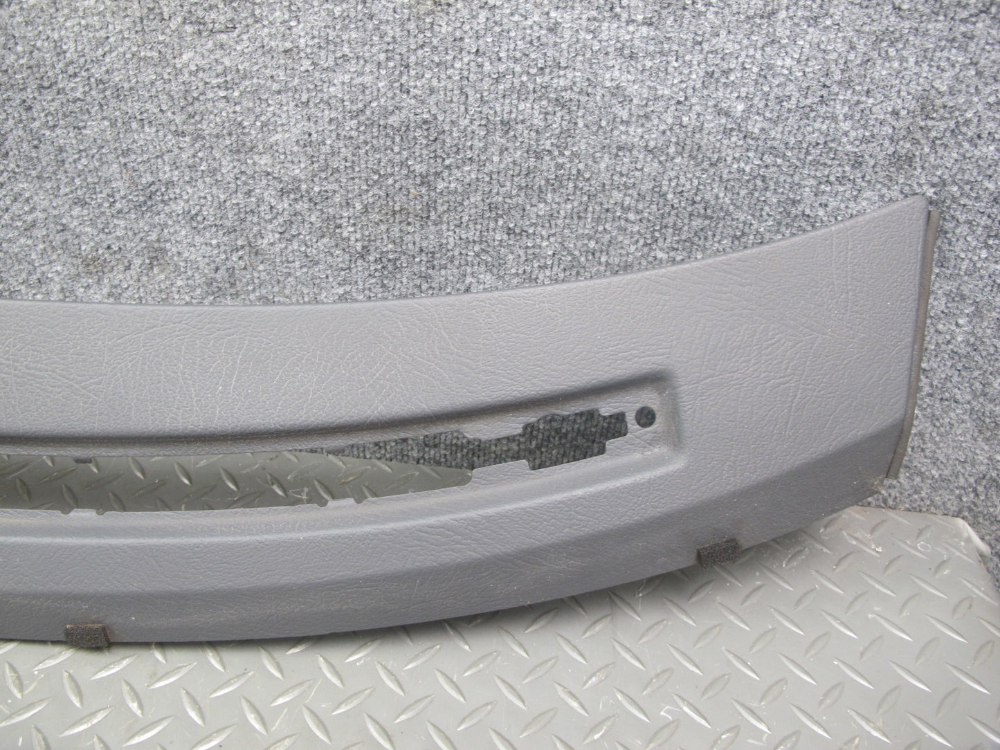 86-88 Mazda RX7 Dashboard Dash Upper Air Vent Trim Cover Panel Gray OEM