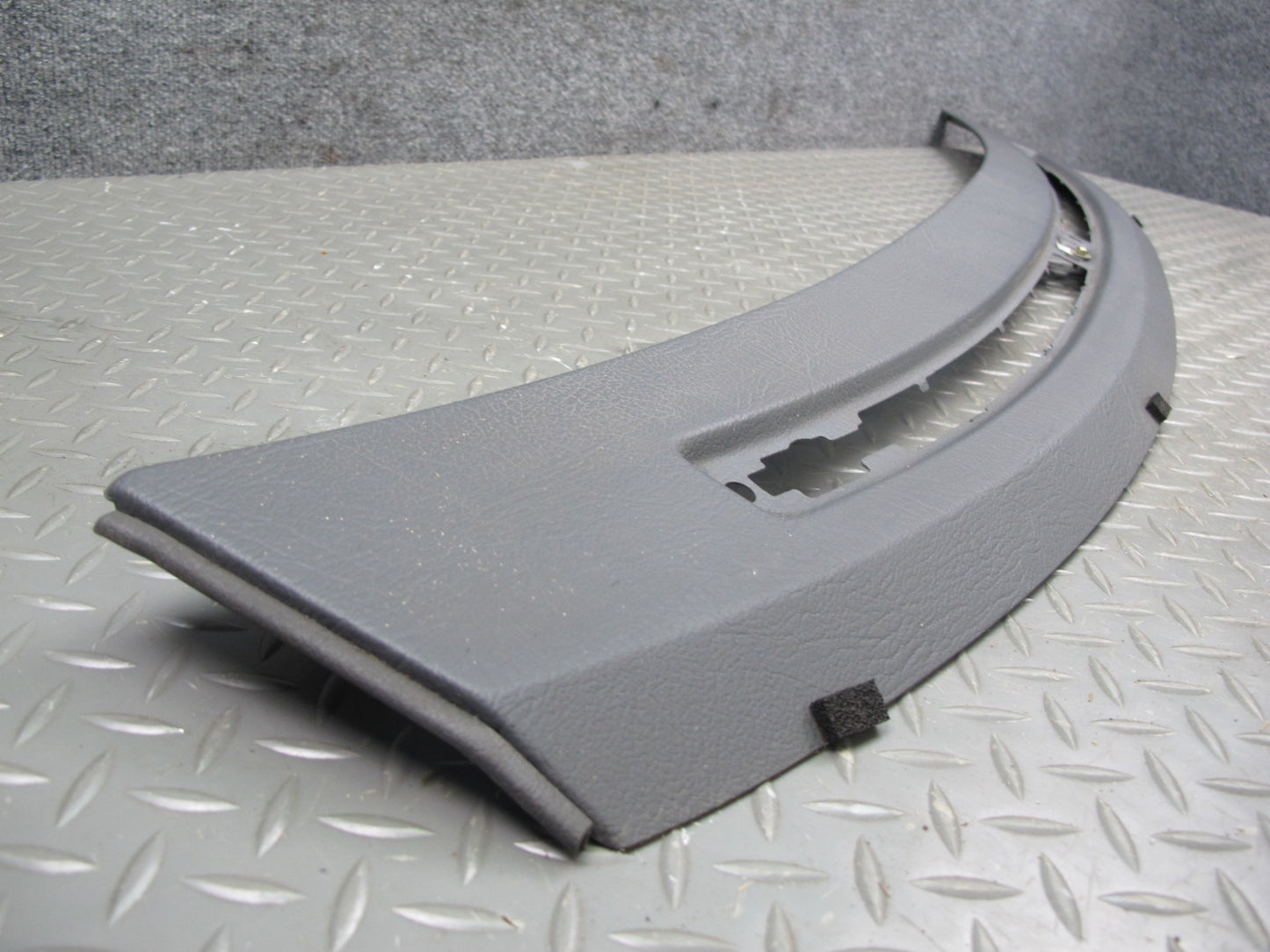 86-88 Mazda RX7 Dashboard Dash Upper Air Vent Trim Cover Panel Gray OEM