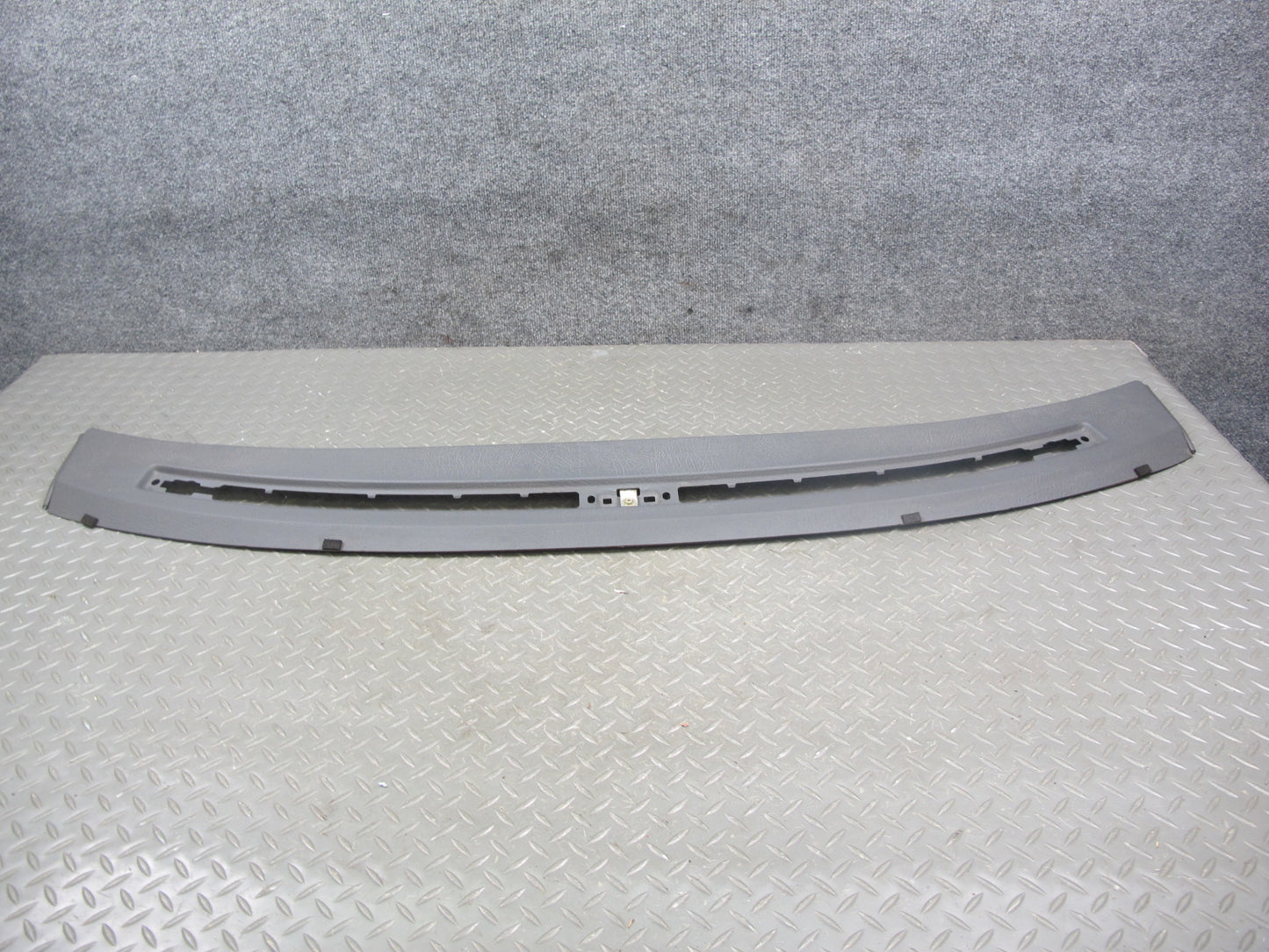 86-88 Mazda RX7 Dashboard Dash Upper Air Vent Trim Cover Panel Gray OEM