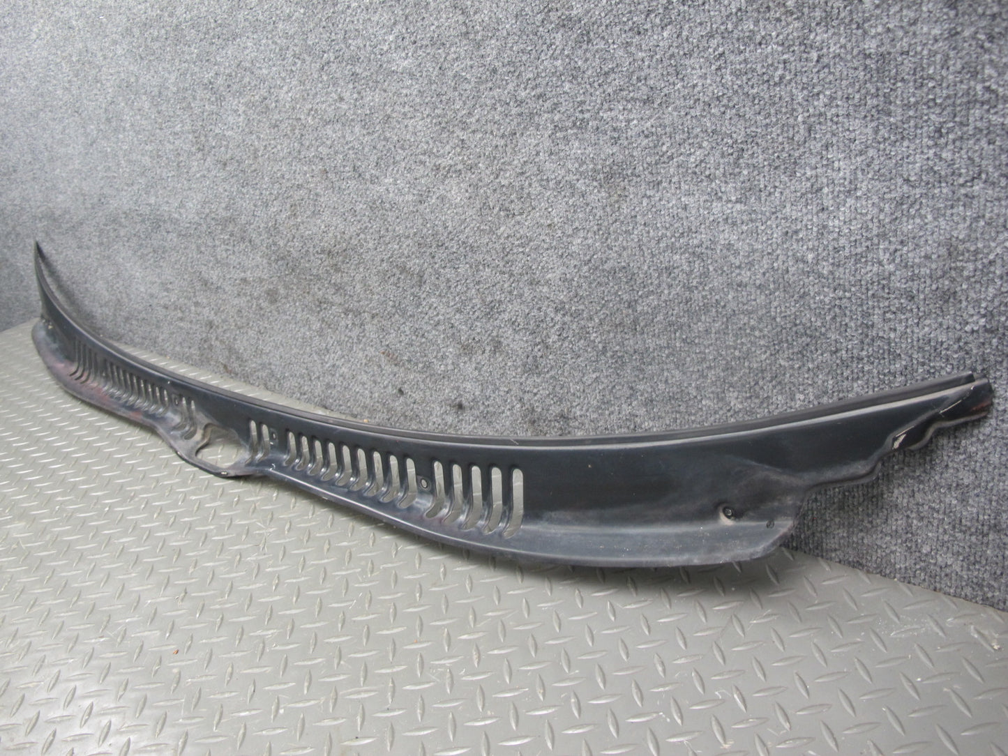 86-91 Mazda RX7 Front Windshield Vent Cowl Wiper Trim Cover Panel OEM