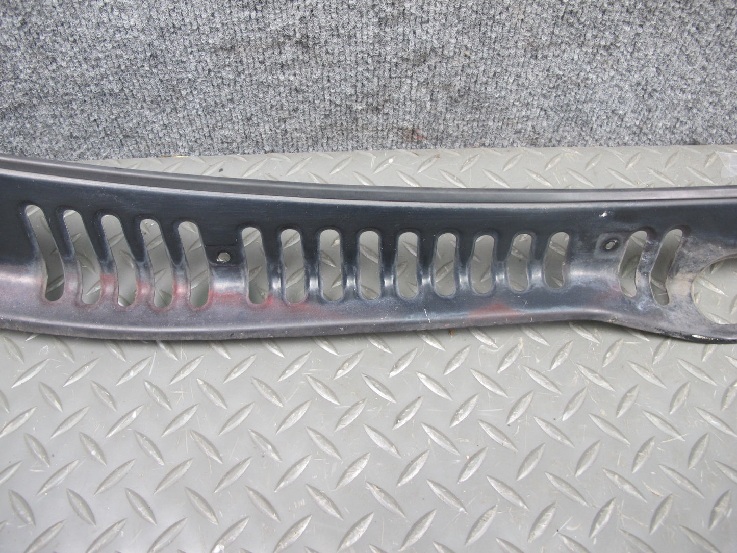 86-91 Mazda RX7 Front Windshield Vent Cowl Wiper Trim Cover Panel OEM