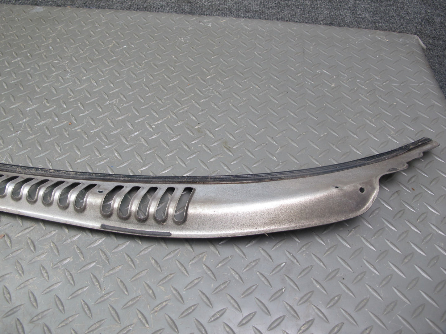 86-91 Mazda RX7 Front Windshield Vent Cowl Wiper Trim Cover Panel OEM