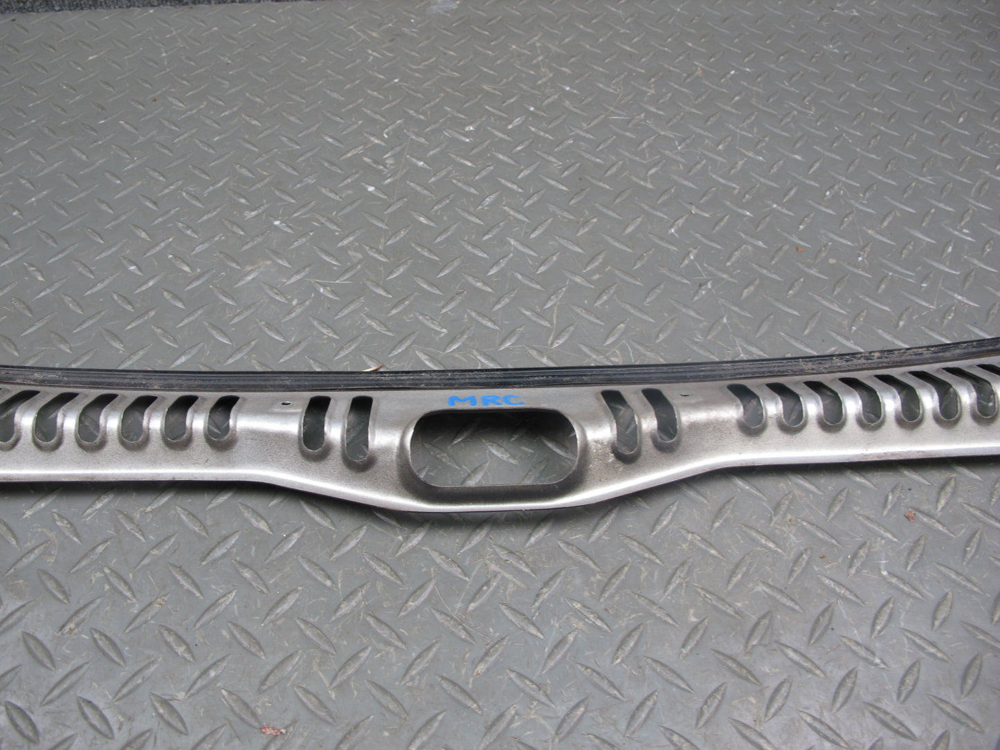 86-91 Mazda RX7 Front Windshield Vent Cowl Wiper Trim Cover Panel OEM