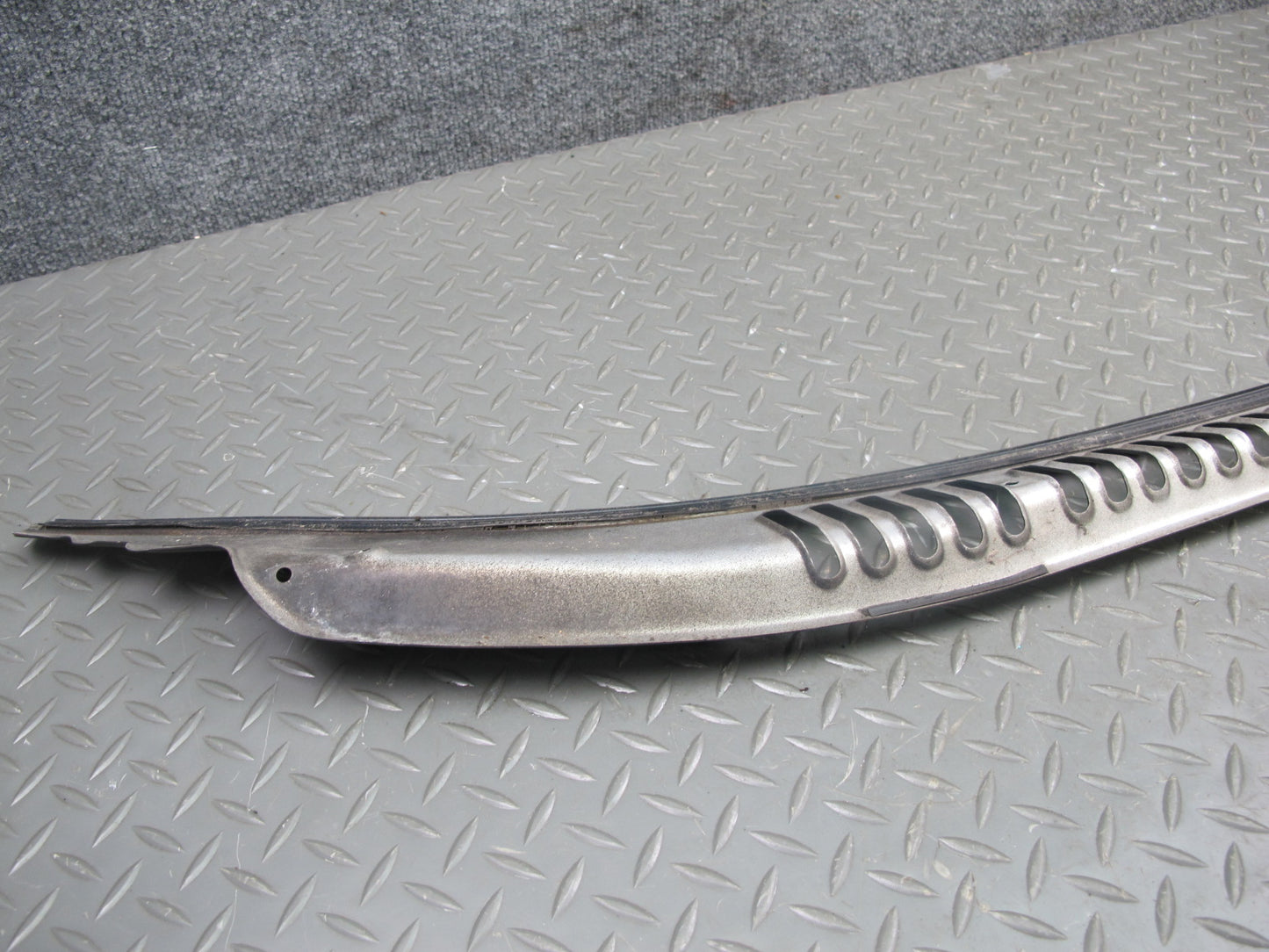 86-91 Mazda RX7 Front Windshield Vent Cowl Wiper Trim Cover Panel OEM
