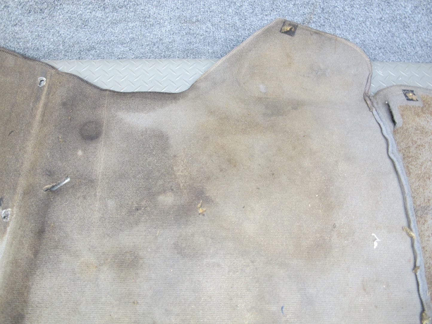 86-91 Mazda RX7 Coupe Rear Trunk Floor MAT Liner Carpet Cover OEM