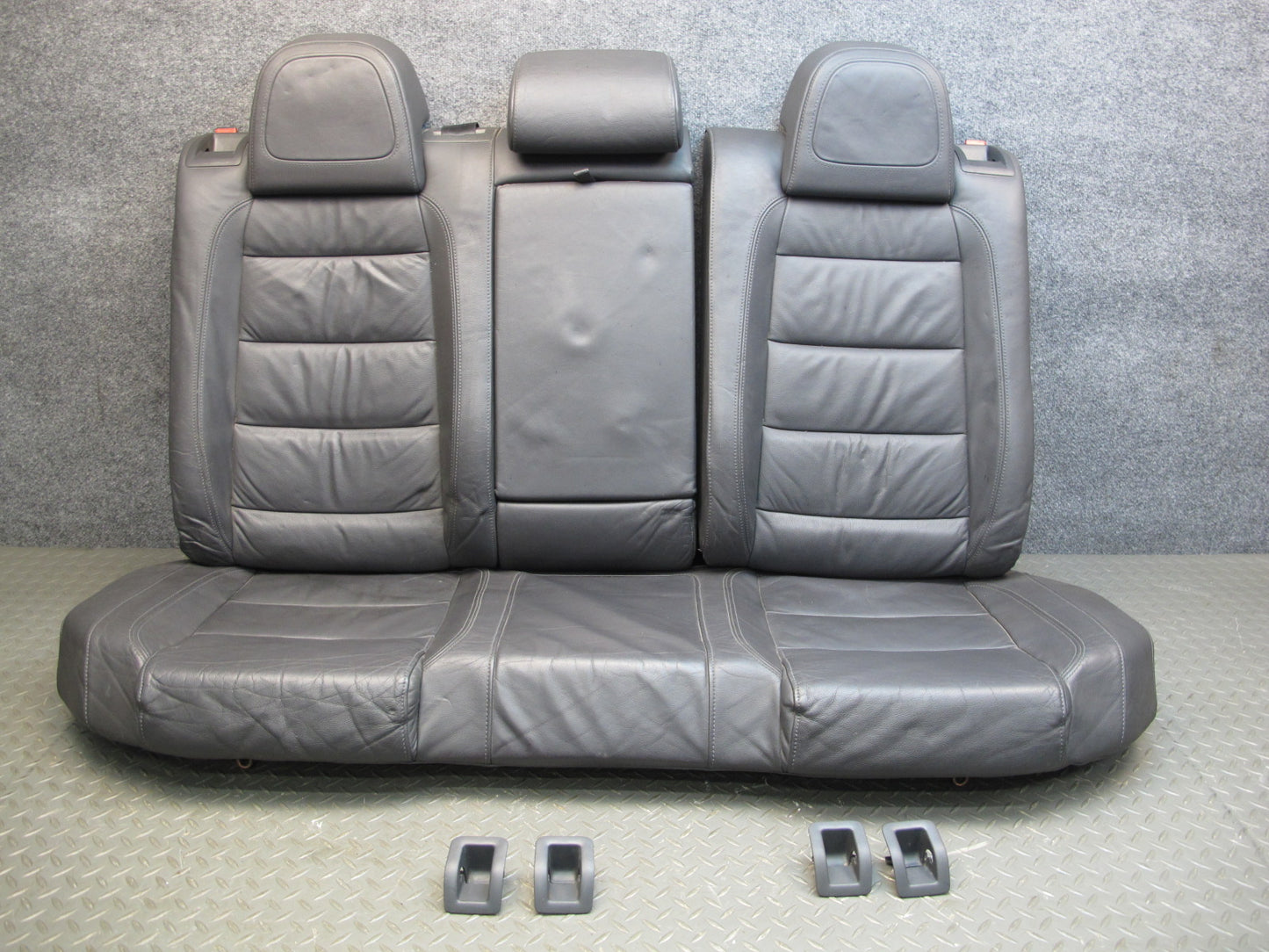 06-09 VW MK5 R32 GTI 2-DOOR Rear Leather Seat Upper & Lower Cushion Set OEM