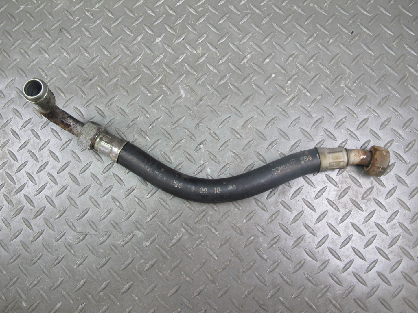 1984-1986 Porsche 928 S Oil Pressure Hose Line Set of 2