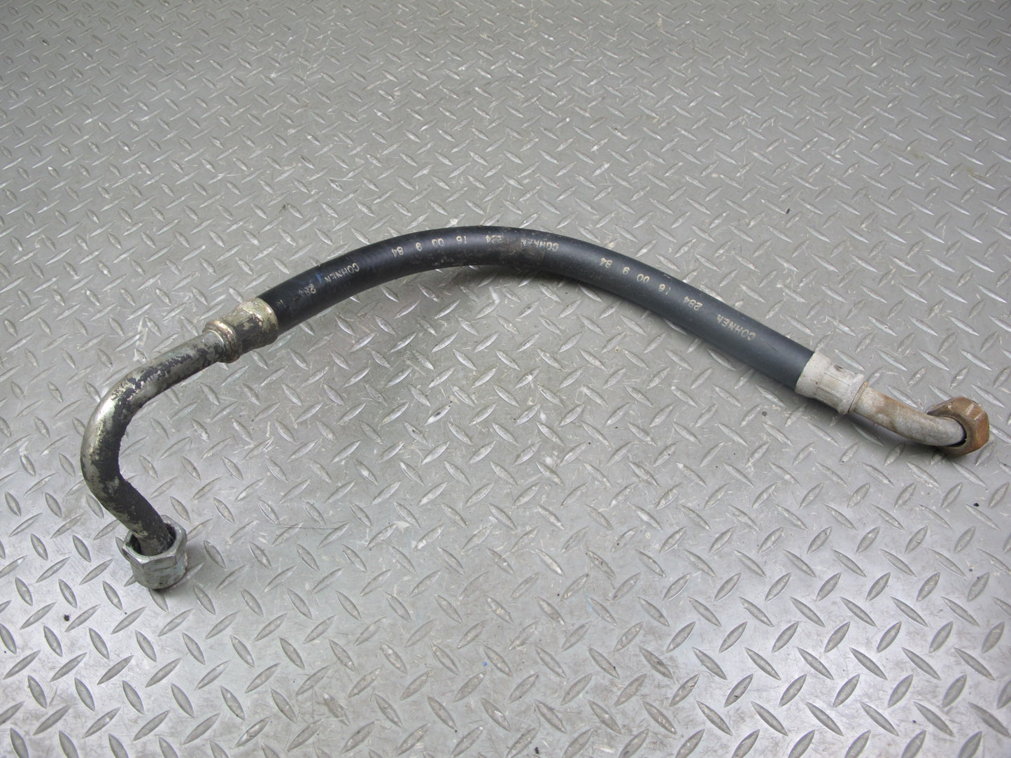 1984-1986 Porsche 928 S Oil Pressure Hose Line Set of 2