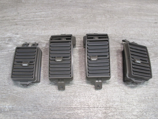 84-86 Nissan Z31 300ZX Set of 4 Dash Front Center Air Vent Grille OEM