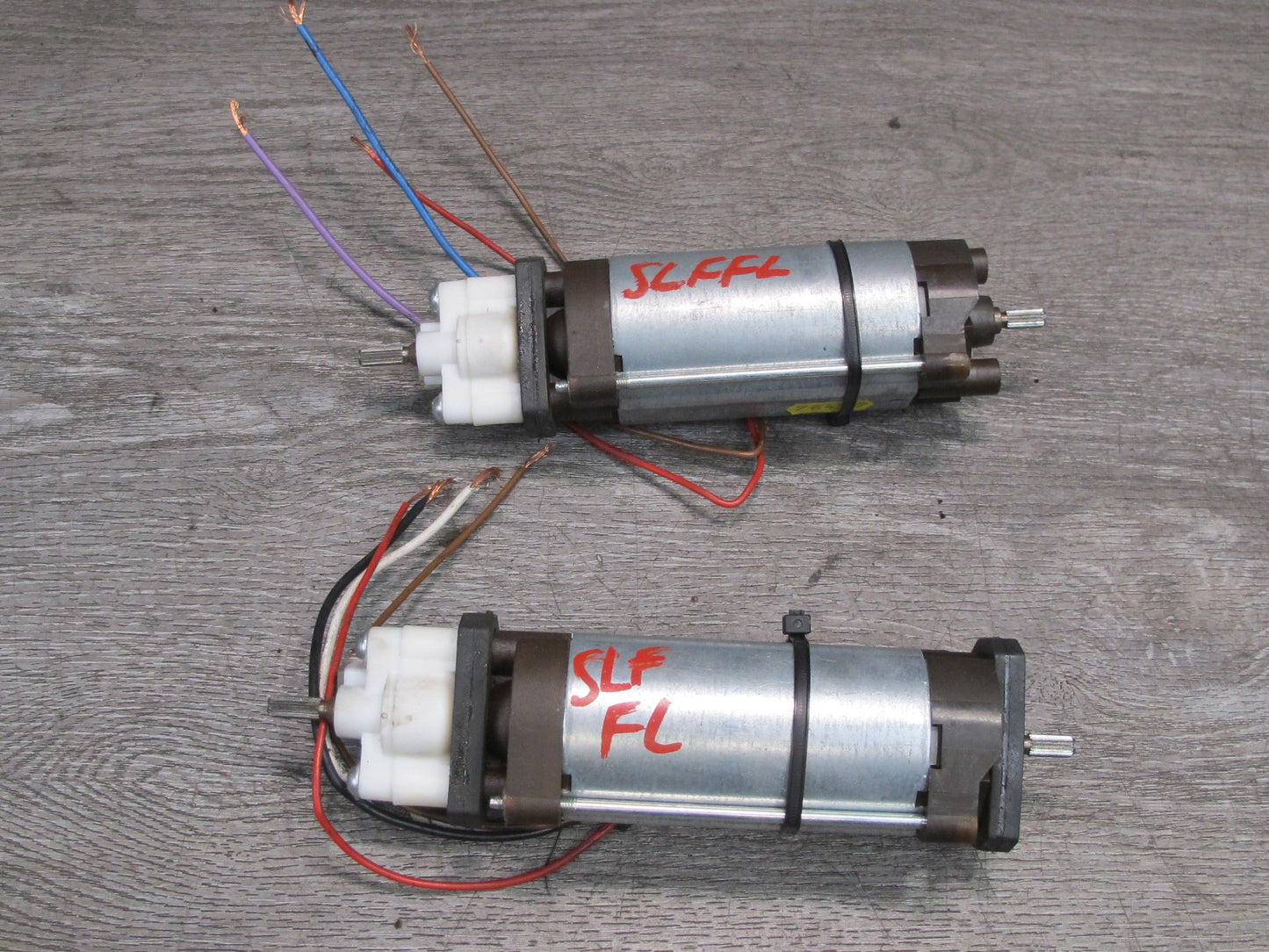 96-99 Mercedes R129 Sl-class Set of 6 Front Left Seat Adjust Motor OEM